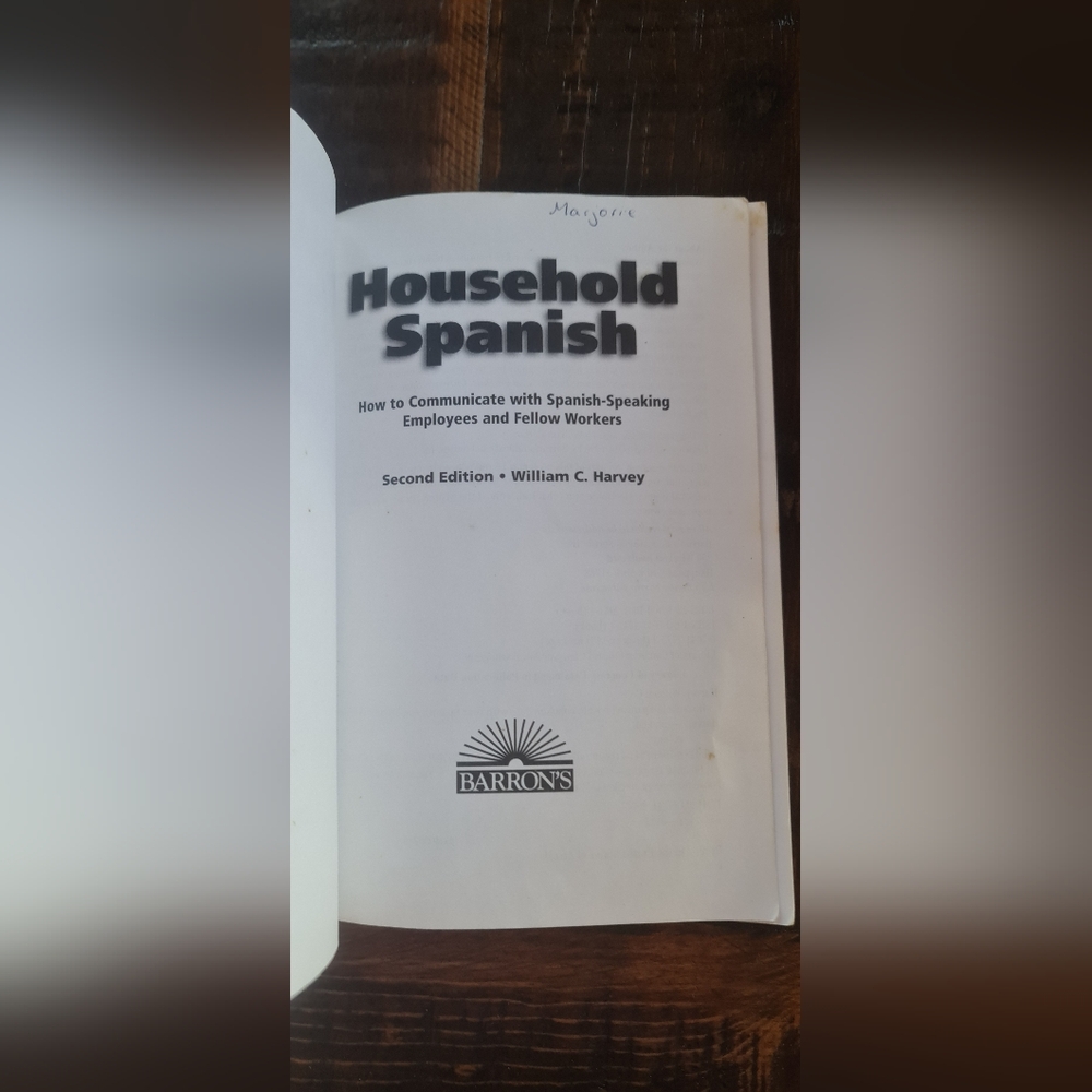 Barron's Household Spanish Book - Picture 4 of 12